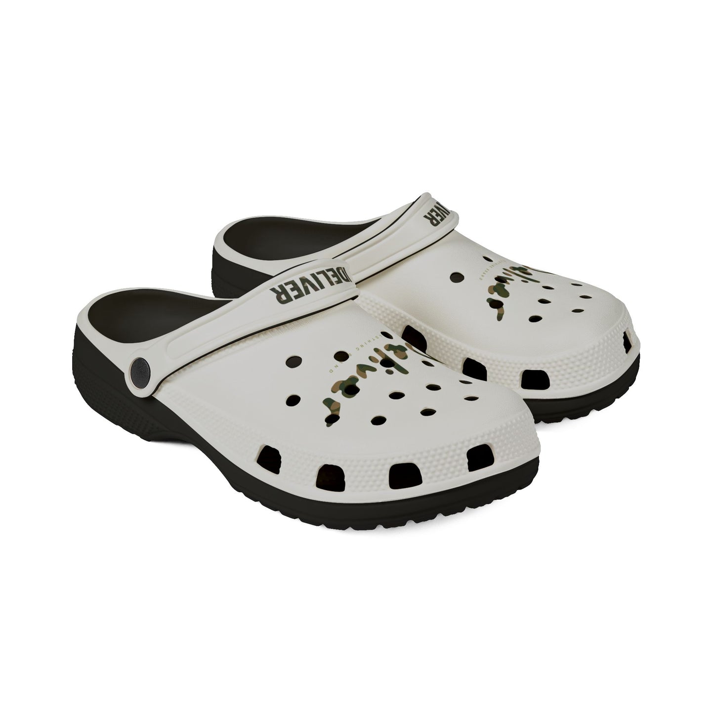 Camouflage iDeliver original Foam Rubber Shoes - Ideal for Casual Outings, Summer Wear, Gifts, or Home Use