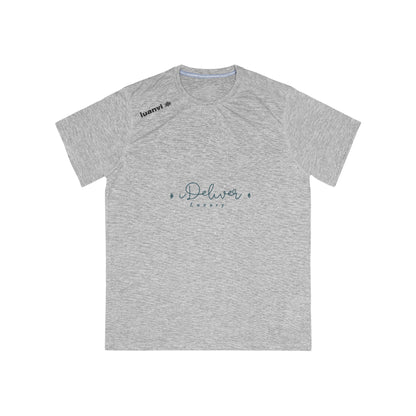 Original iDeliver Men's Sports Performance Tee - Athletic Wear, Workout Gear, Gift for Fitness Enthusiasts, Casual Sports T-Shirt, Gym Apparel