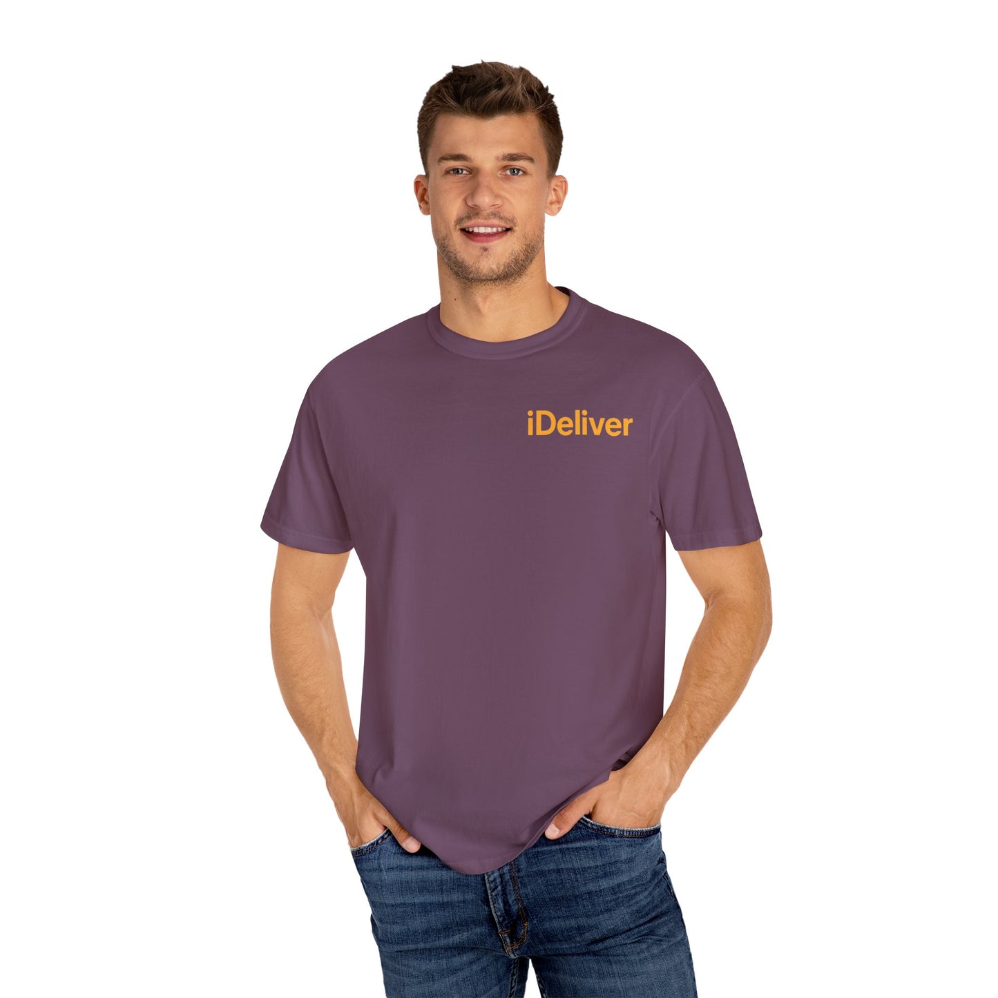 iDeliver Casual Statement T-Shirt - Fun Gift for Delivery Enthusiasts, Everyday Wear, Unique Fashion, Gift for Him/Her, Personal Expression