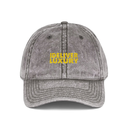 iDeliver's Original Vintage Cap (Embroidery)