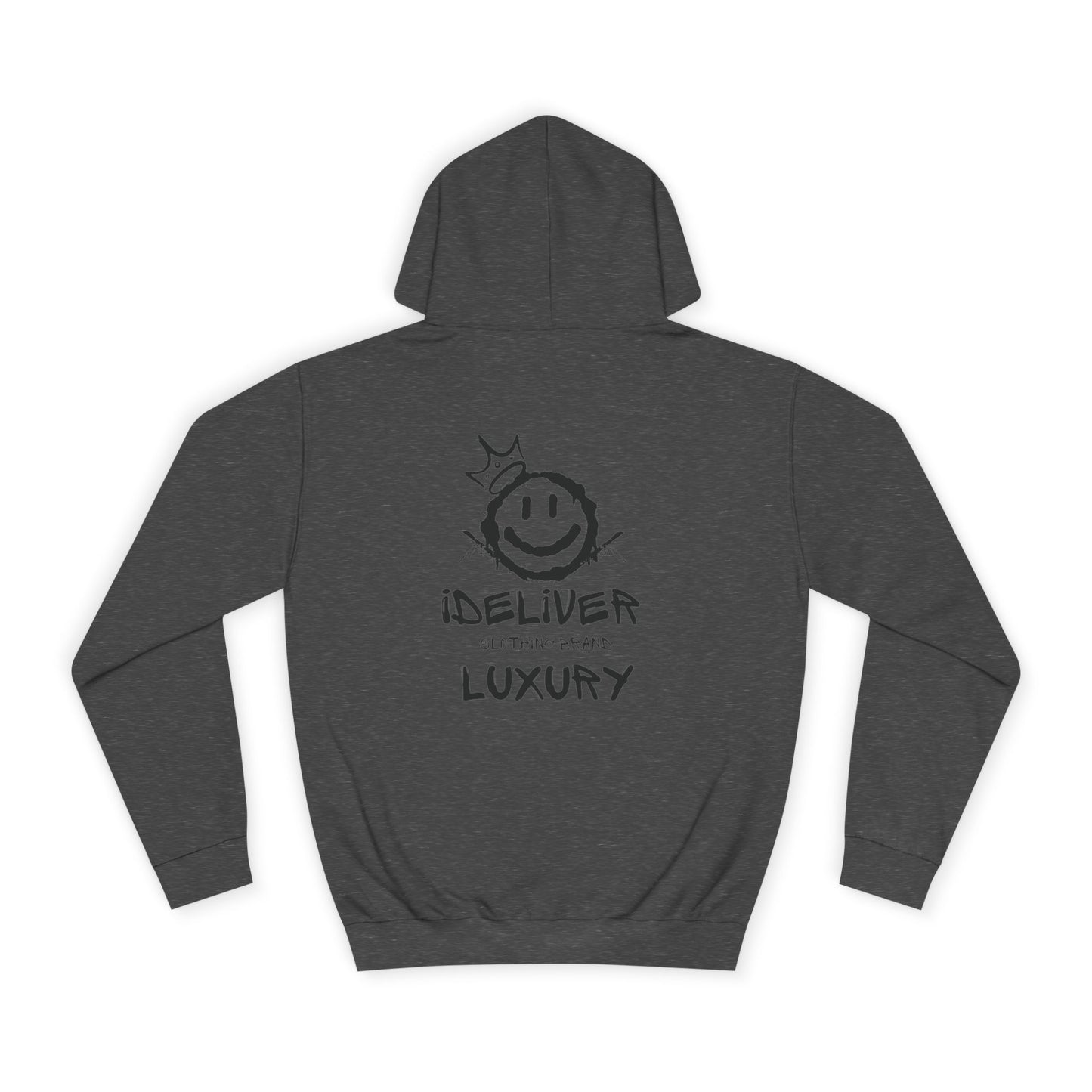 Unisex iDeliver Streetwear, College Hoodie - iDeliver, Cozy College Apparel, Student Gift Idea, Casual Streetwear, Perfect for Study Sessions
