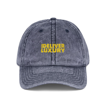 iDeliver's Original Vintage Cap (Embroidery)