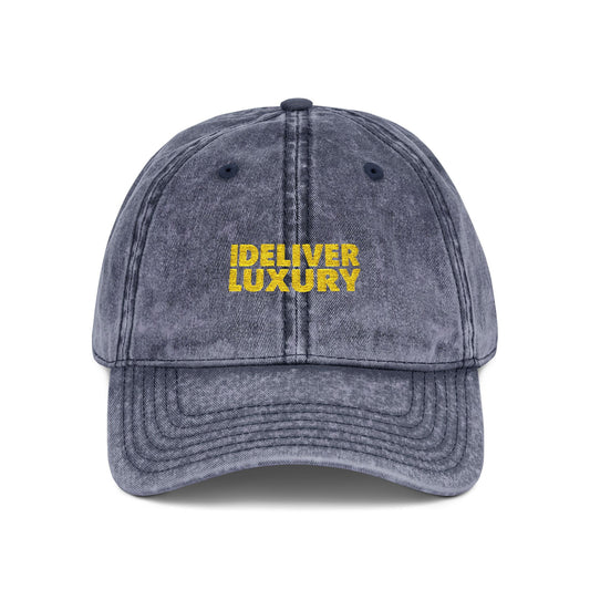 iDeliver's Original Vintage Cap (Embroidery)