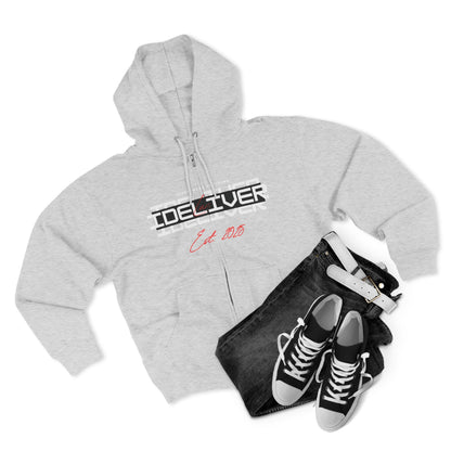 IDeliver's Unisex Zip Hoodie - Casual Wear, Perfect for Gifting, Everyday Comfort, Ideal for Events, Graphic Design Included