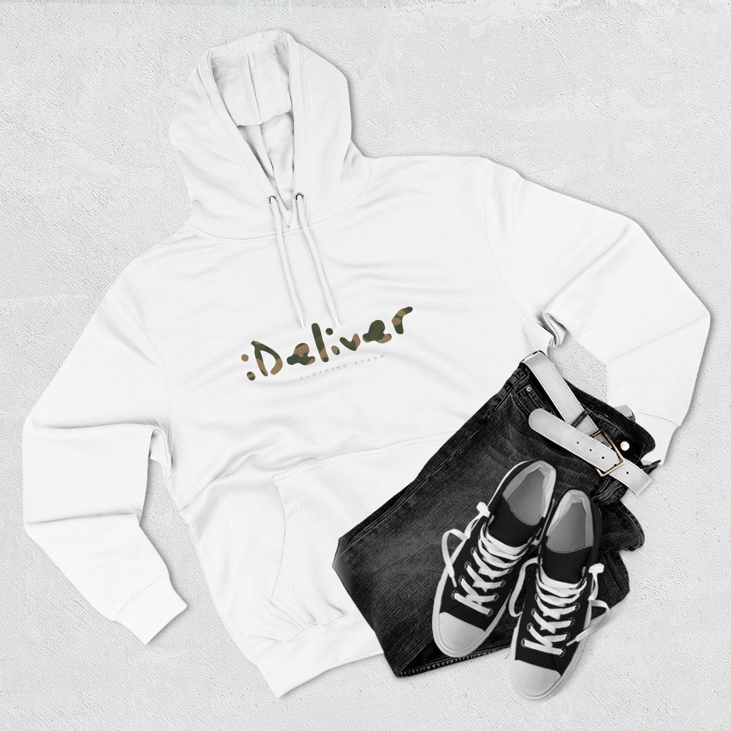 Stylish iDeliver ™ Fleece Hoodie | Casual Wear, Gift for Him/Her, Cozy Layering, Statement Piece, Perfect for Any Occasion