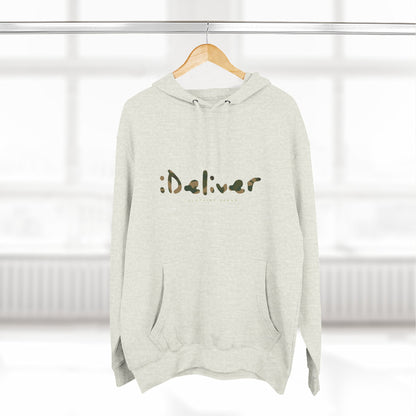 Stylish iDeliver ™ Fleece Hoodie | Casual Wear, Gift for Him/Her, Cozy Layering, Statement Piece, Perfect for Any Occasion