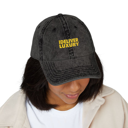 iDeliver's Original Vintage Cap (Embroidery)