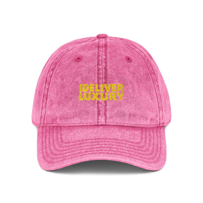 iDeliver's Original Vintage Cap (Embroidery)