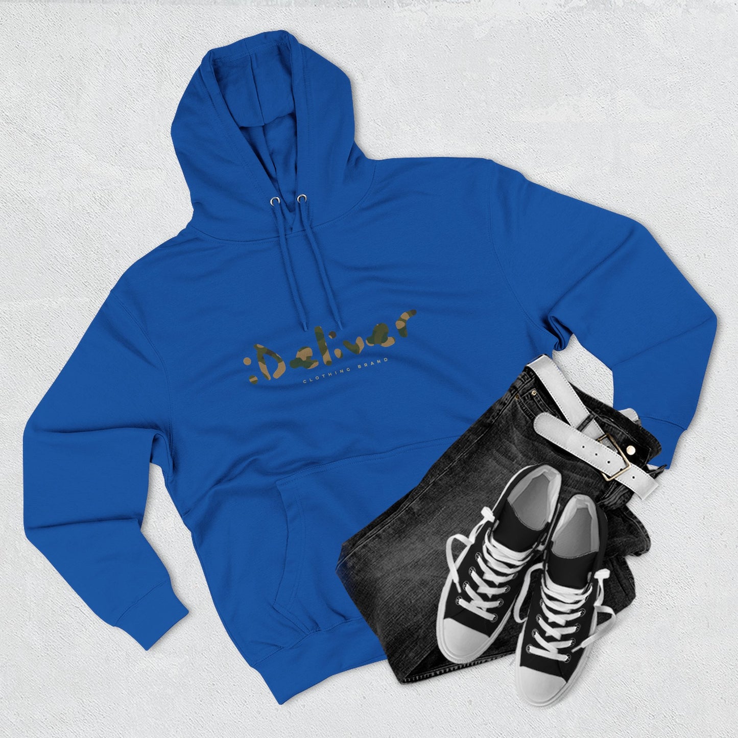 Stylish iDeliver ™ Fleece Hoodie | Casual Wear, Gift for Him/Her, Cozy Layering, Statement Piece, Perfect for Any Occasion