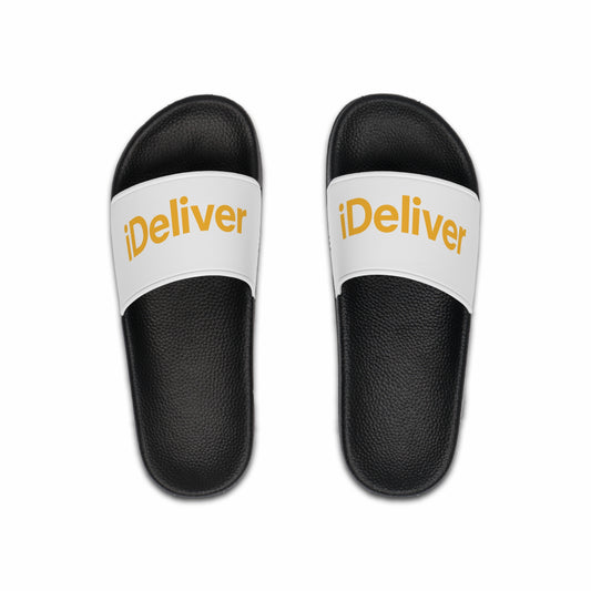 iDeliver™ Custom Slide Sandals - Perfect for Relaxation, Beach Days, Gifting, Summer Outings, Casual Wear, Travel, Poolside Fun
