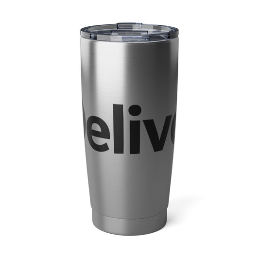 iDeliver® Tumbler, Motivational Mug, Travel Cup, Gift for Dreamers, Encouragement Drinkware, Unisex Water Bottle