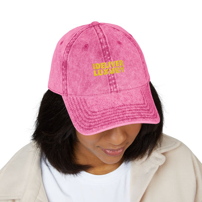 iDeliver's Original Vintage Cap (Embroidery)