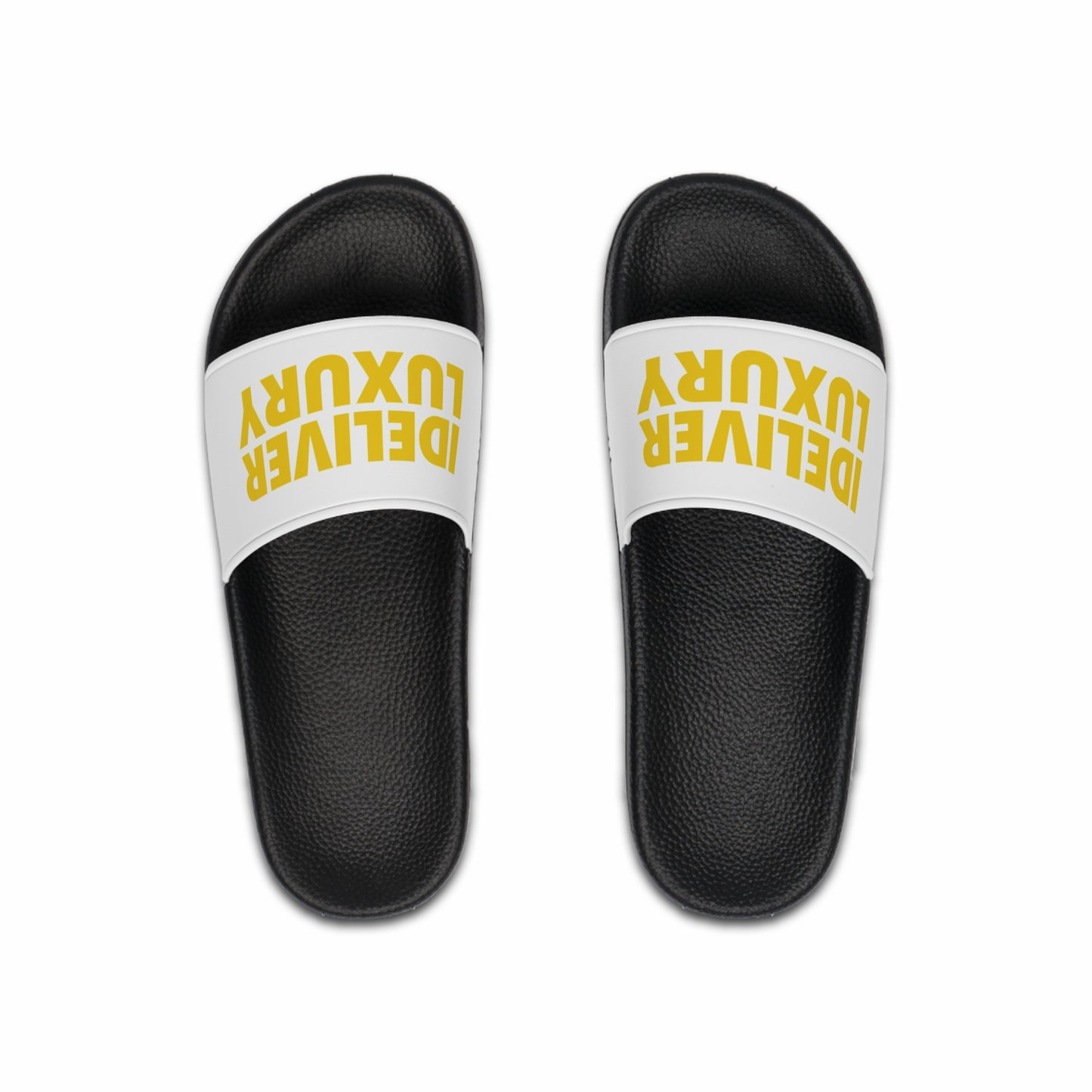 iDeliver™ Custom Slide Sandals - Perfect for Relaxation, Beach Days, Gifting, Summer Outings, Casual Wear, Travel, Poolside Fun