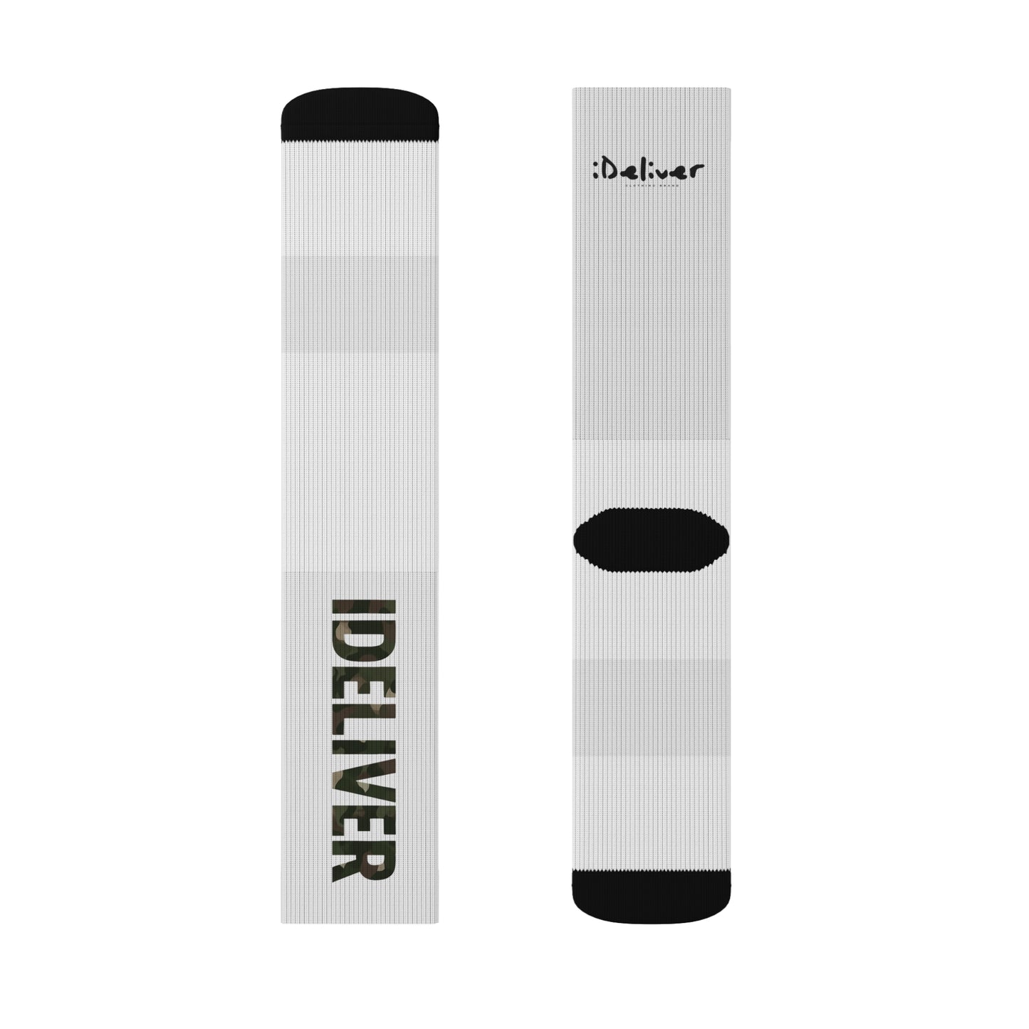 The iDeliver's Original Sublimation Socks, Unique Gift for Sports Lovers, Trendy Apparel for Everyday Wear, Fun Accessories, Gift for Holidays